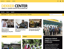 Tablet Screenshot of dekkercenter.com